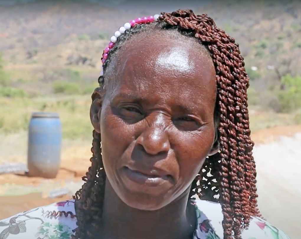 Catherine Muthengi, farmer fra landsbyen Kamaguna